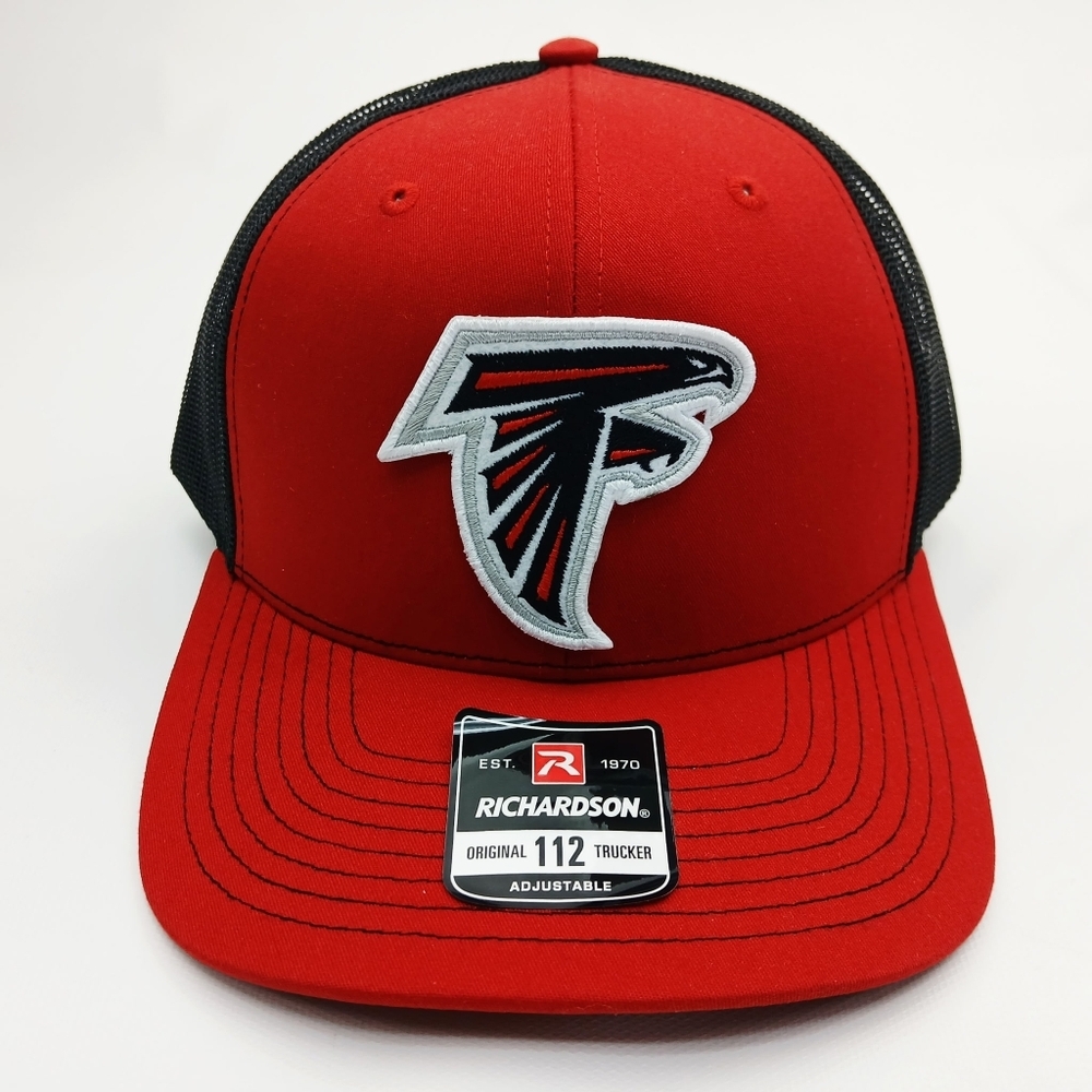 Atlanta Falcons Richardson 112 Trucker Cap Hat Mesh Snapback Embrodered Patch